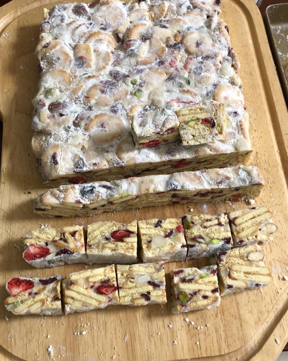 风靡吃货圈的雪花酥