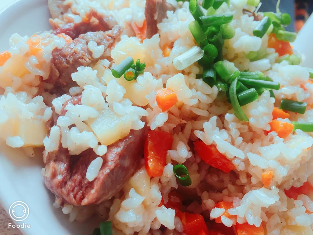 电饭煲版羊排焖饭