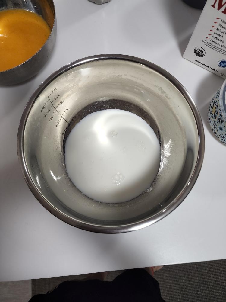 纯奶手撕吐司的做法 步骤1
