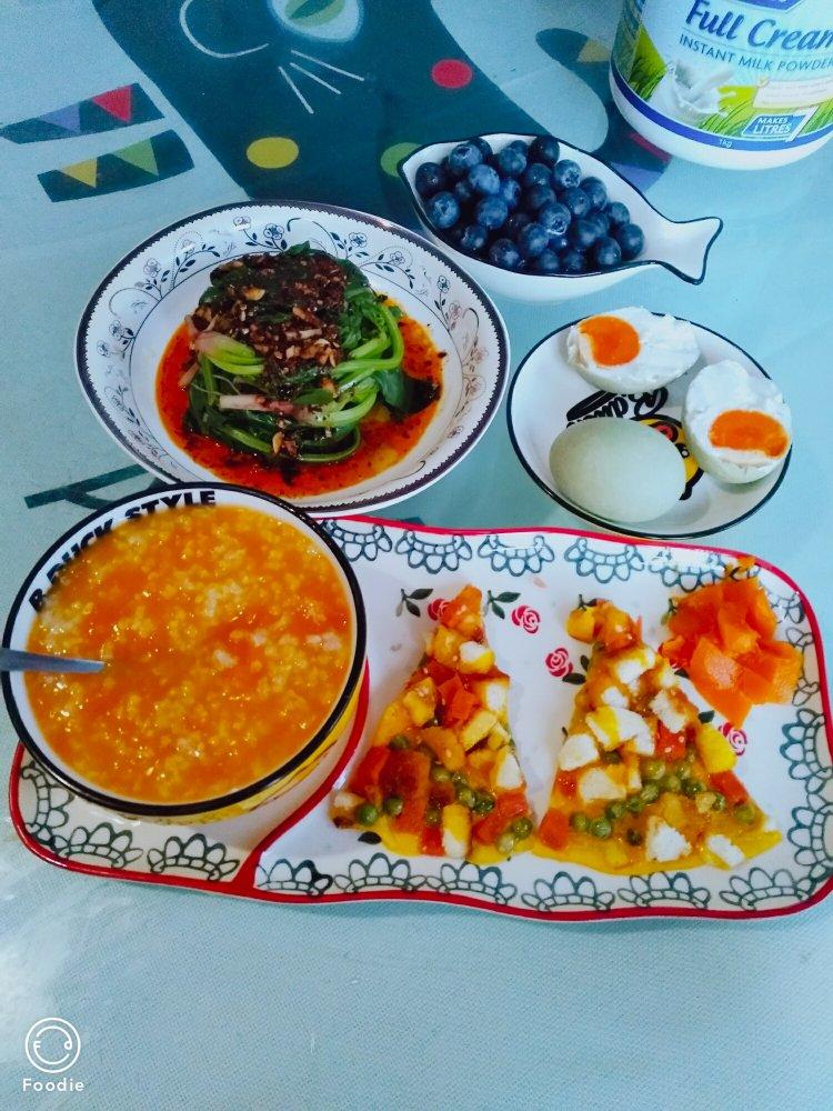 小学生的早餐一