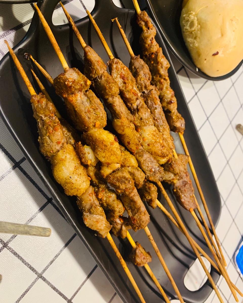 烤羊肉串
（烤箱版）