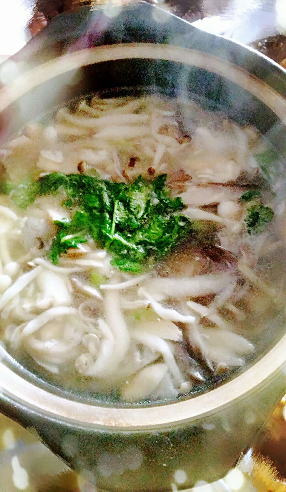 松茸蘑菇汤的做法