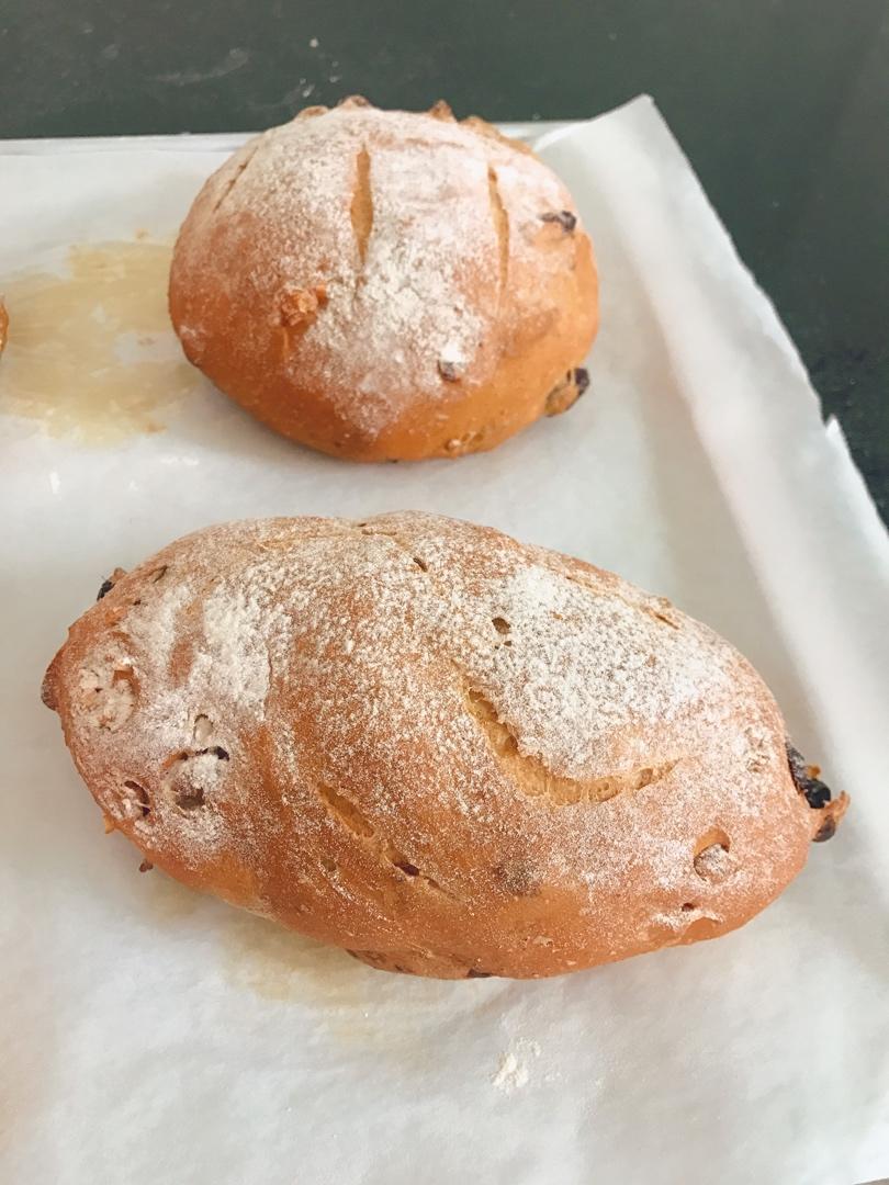 全麦核桃包～软欧包