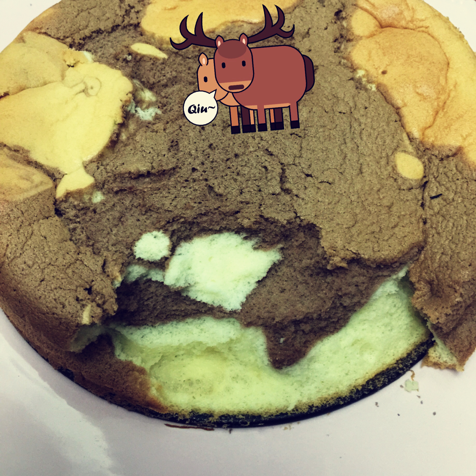 奶牛戚风