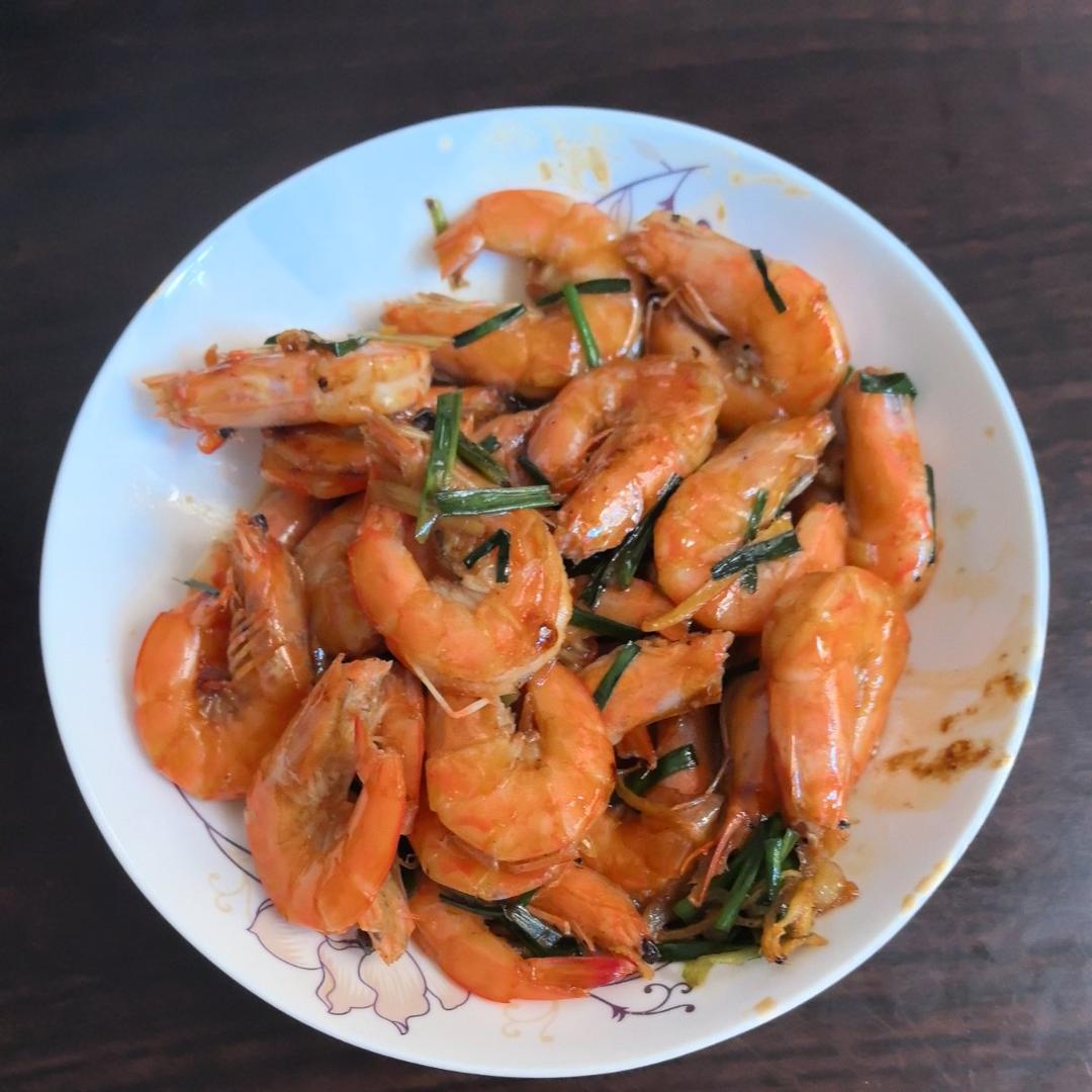 家庭版油焖大虾