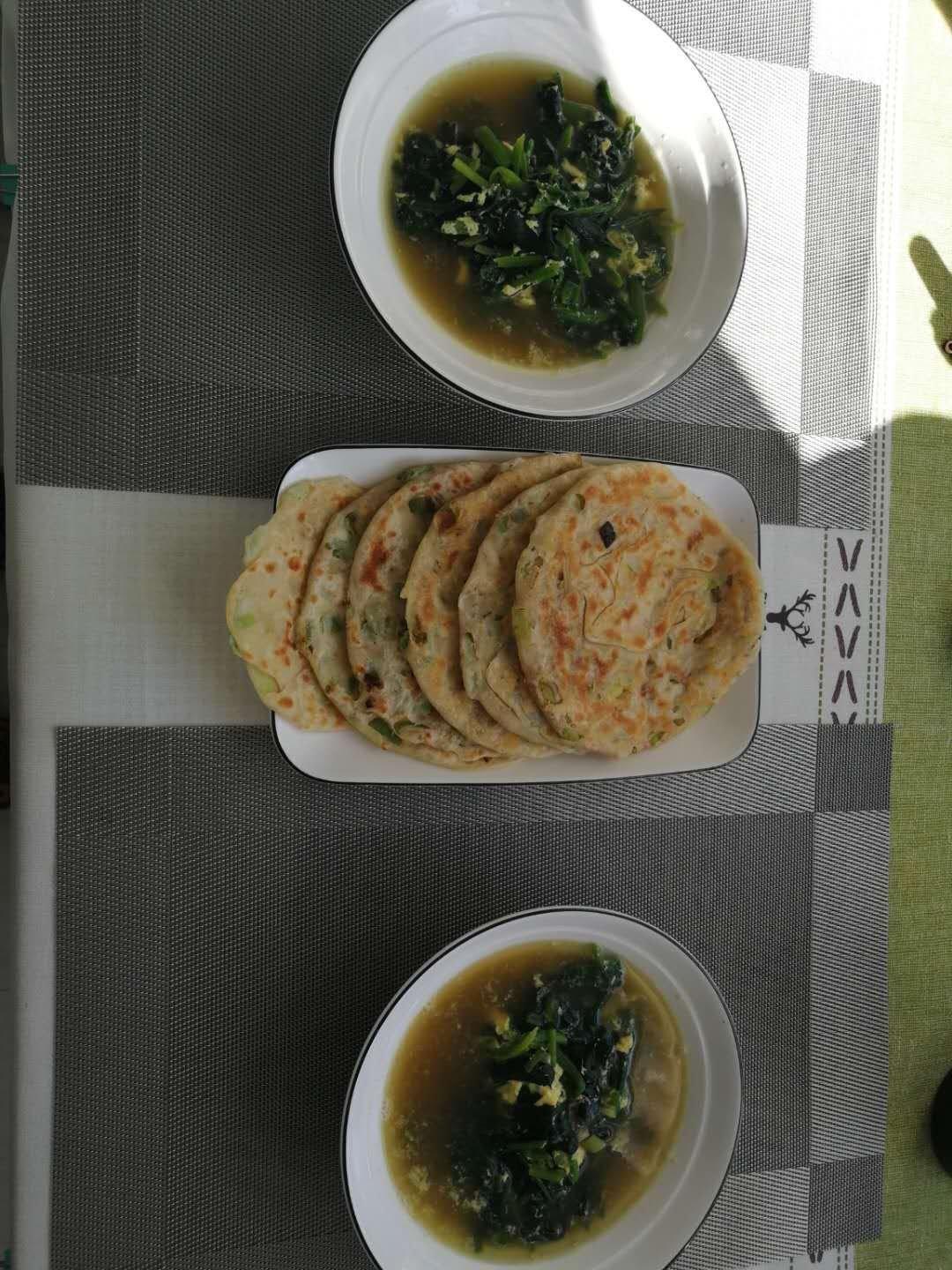 家常葱油饼