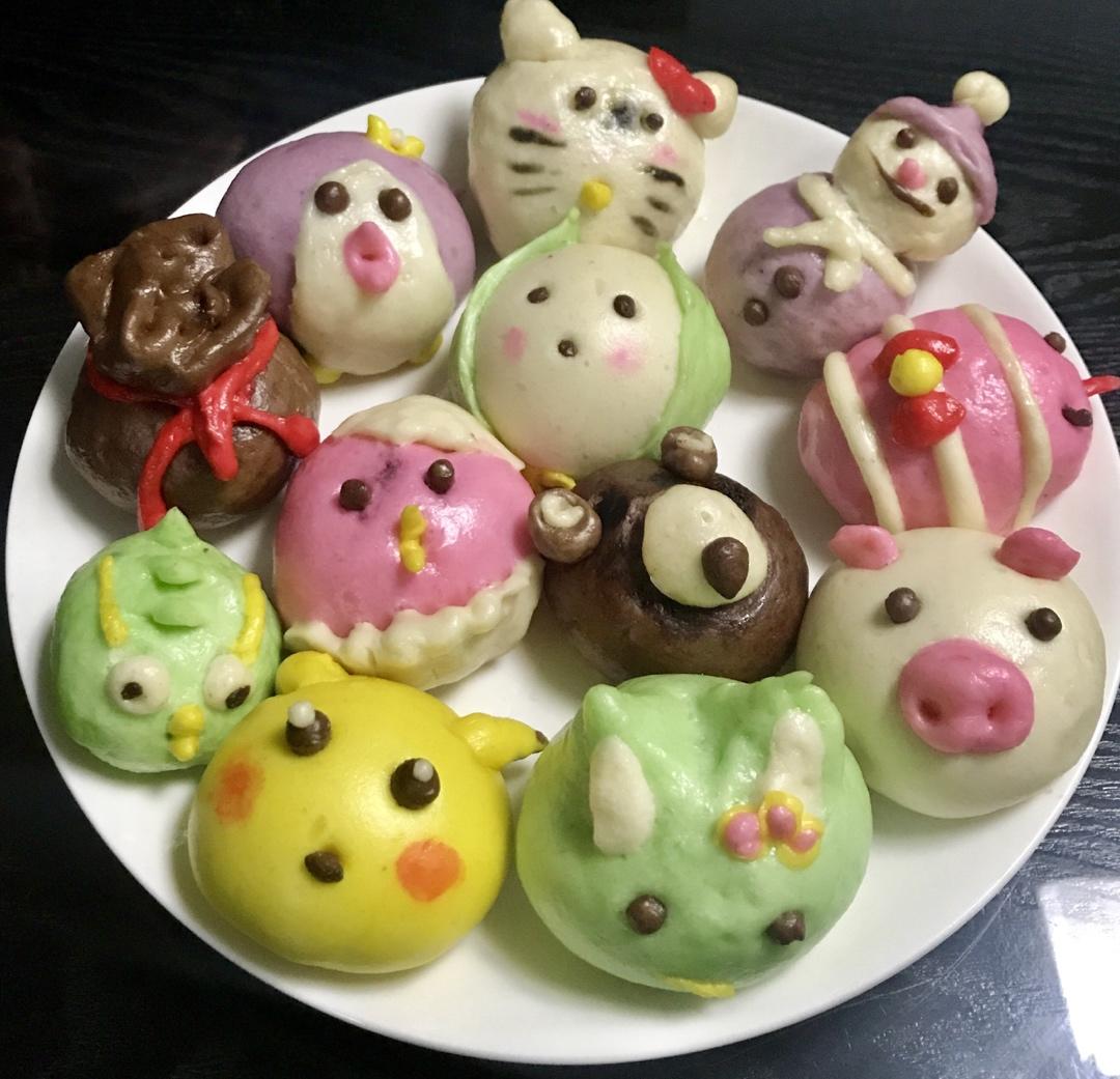 迪士尼卡通挤挤小馒头