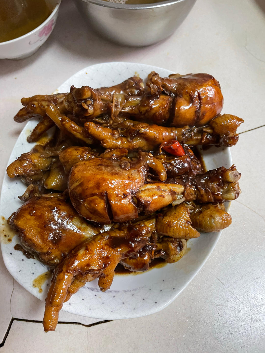 红烧鸡腿（好吃到没有朋友