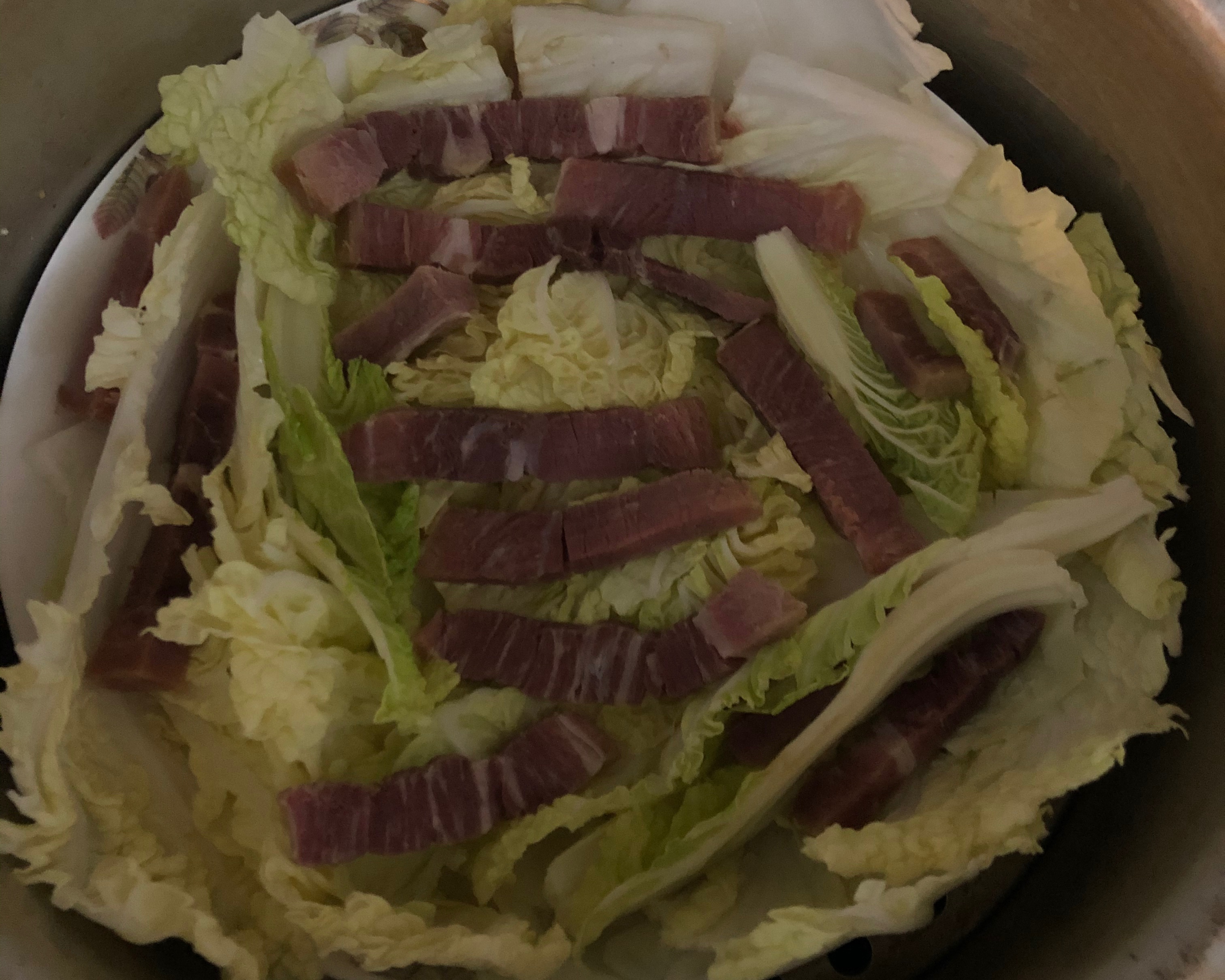 火腿肉炖白菜  简单无极限的做法 步骤6