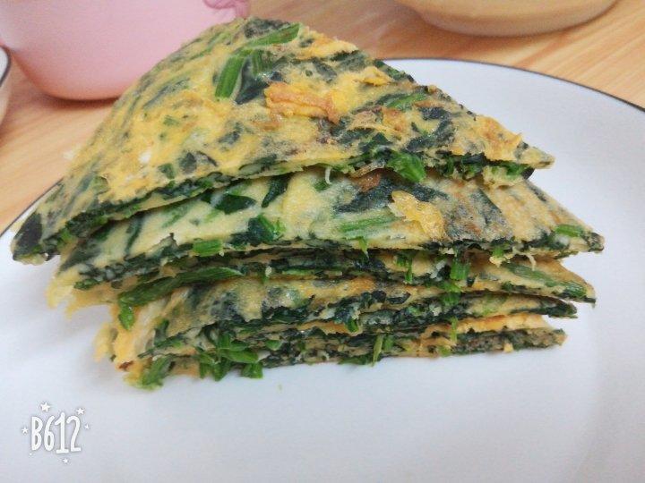 低脂菠菜蛋饼