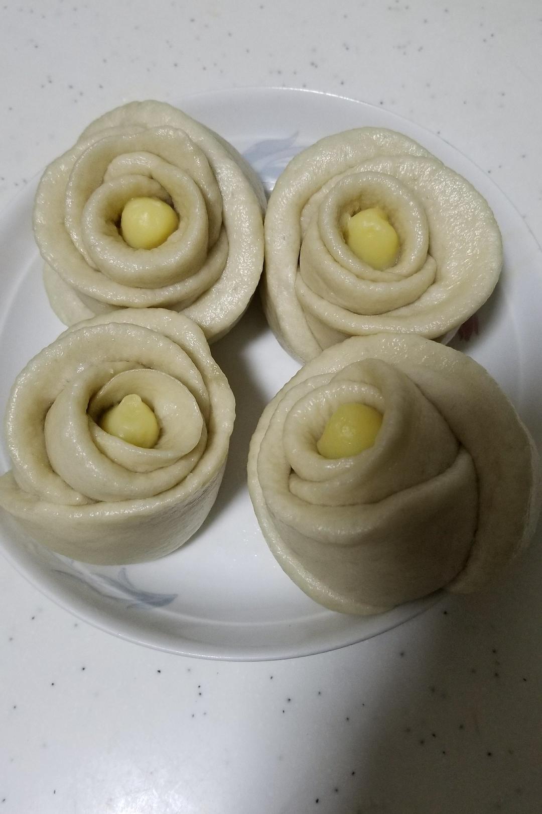 玫瑰花馒头
