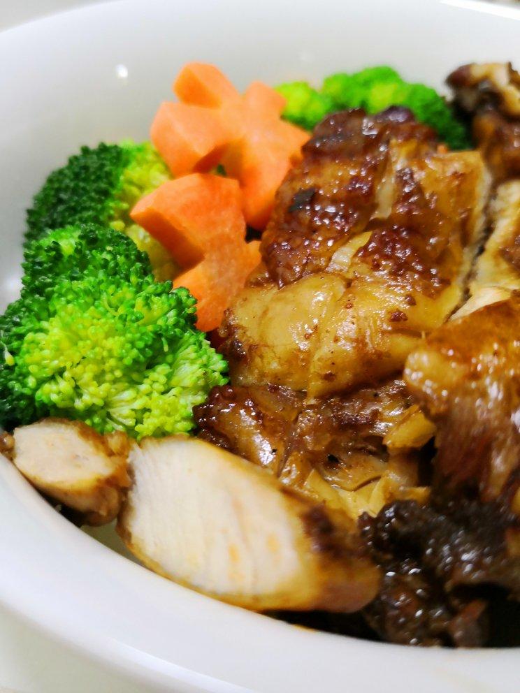 照烧鸡腿饭