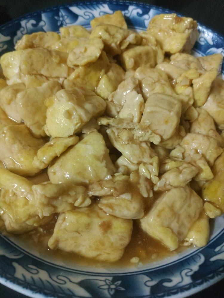 豆腐炒鸡蛋