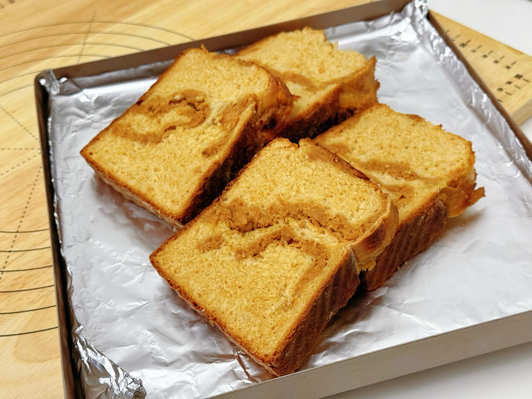 椰蓉黄豆粉吐司