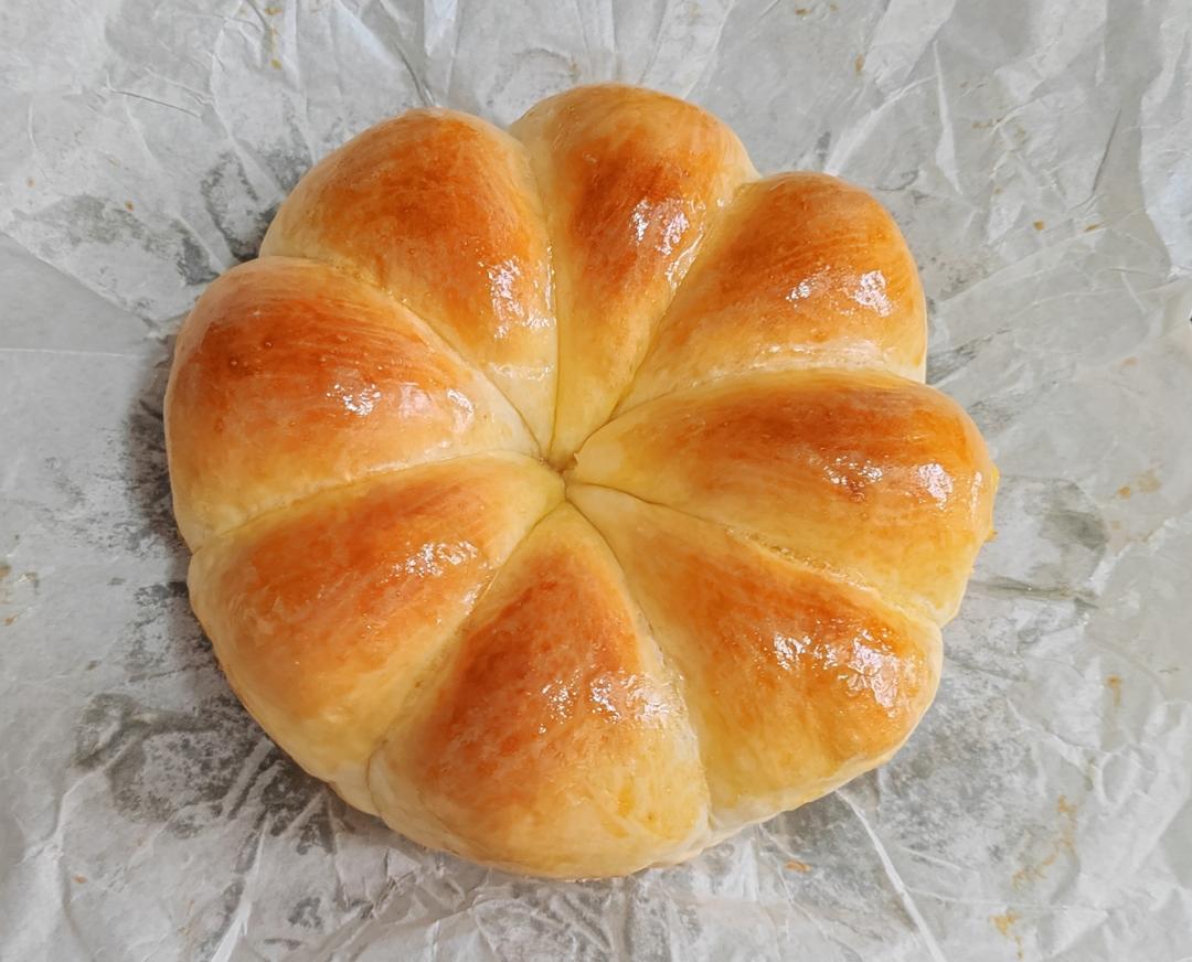 0失败超级软的简易花环手撕面包（八寸戚风模具版）