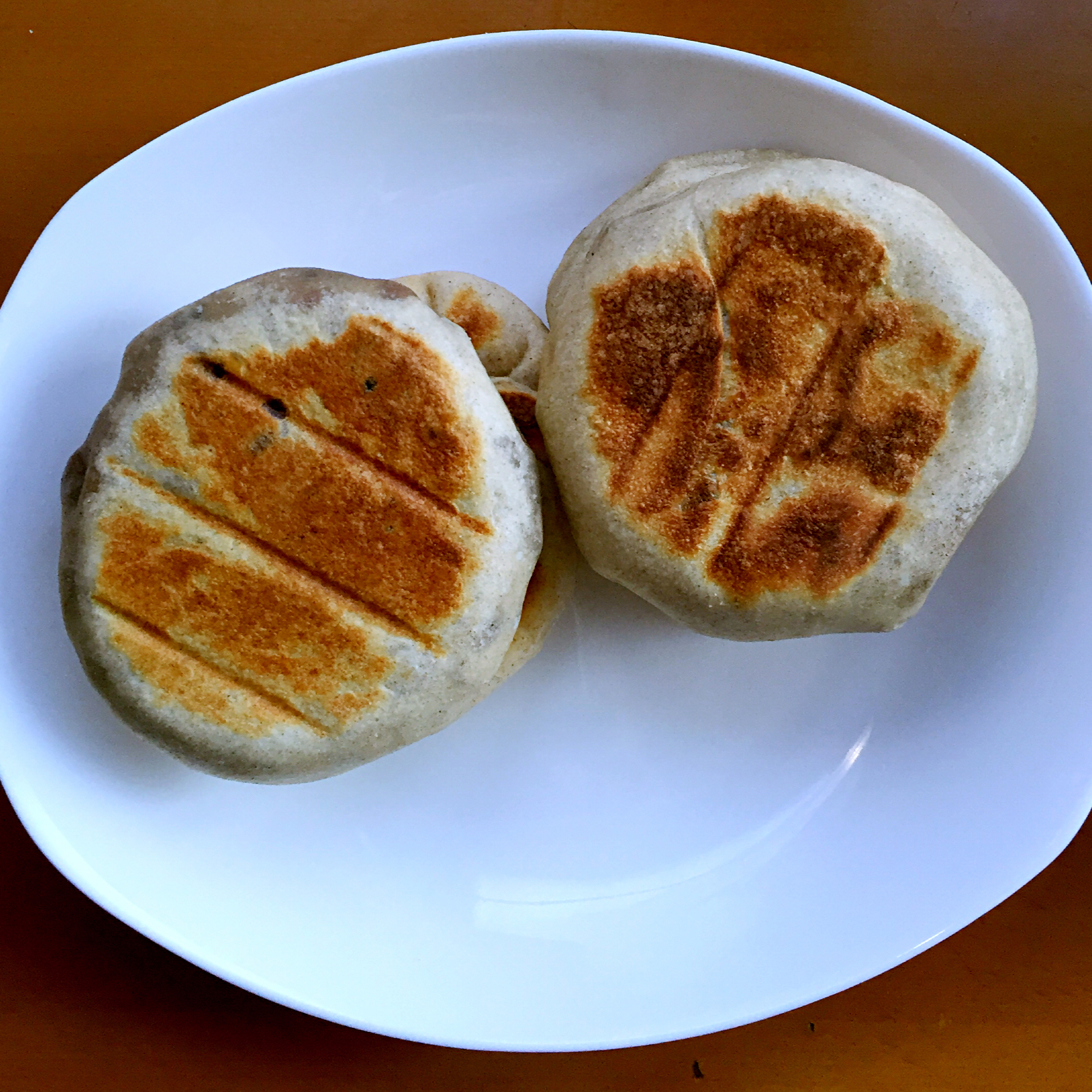 电饭锅版红豆煎饼