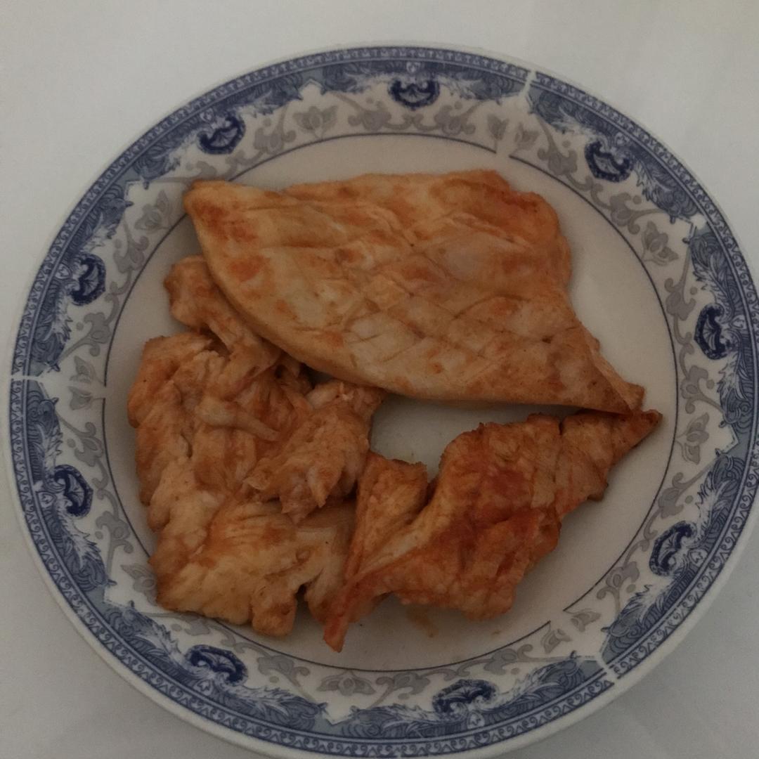 超级入味、快手、简单、方便的新奥尔良口味嫩煎鸡胸