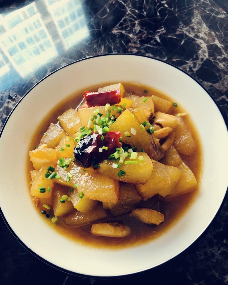红烧冬瓜-烧出红烧肉的味道