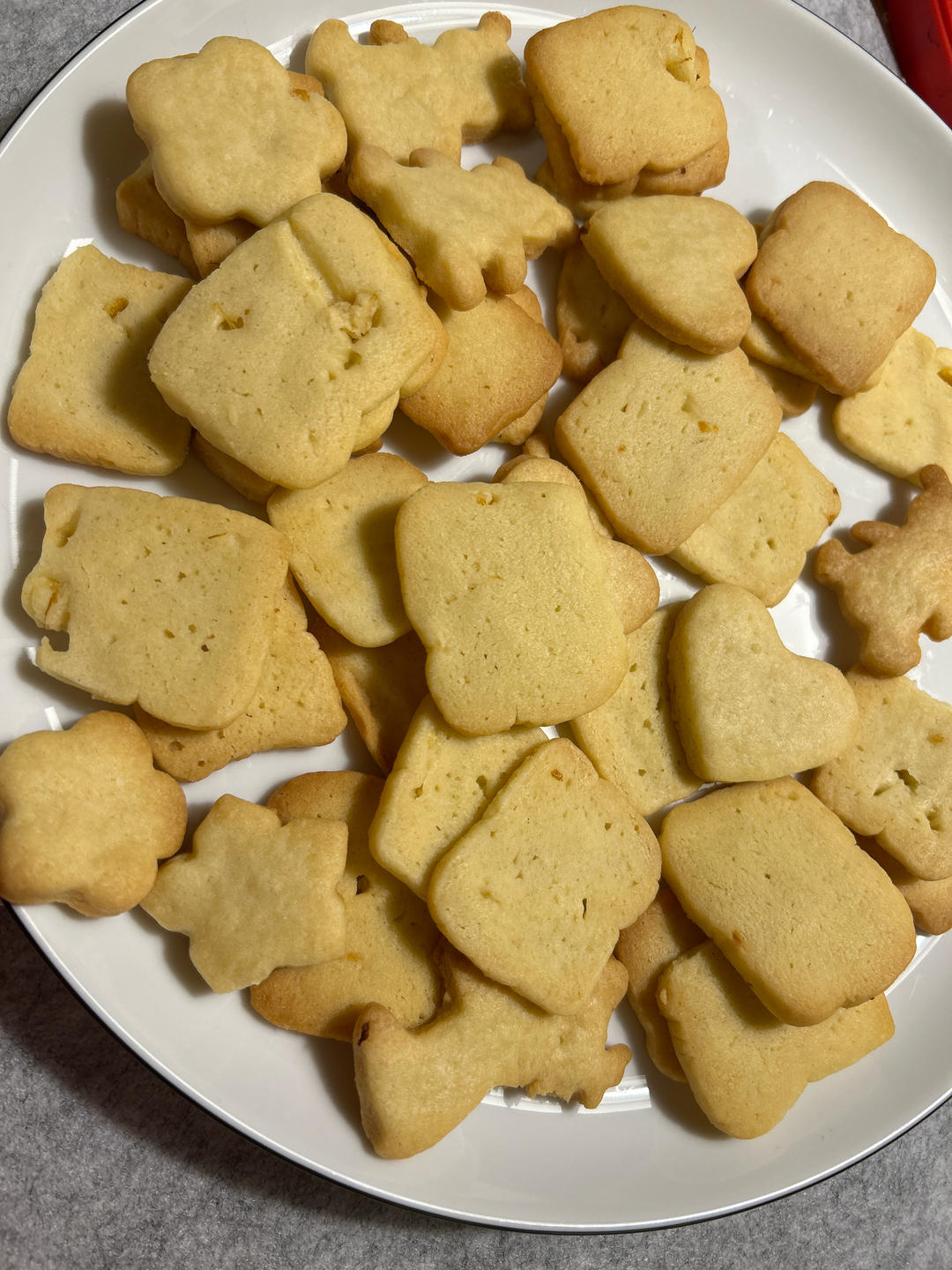 蔓越莓曲奇饼干 最最最简单的黄油饼干