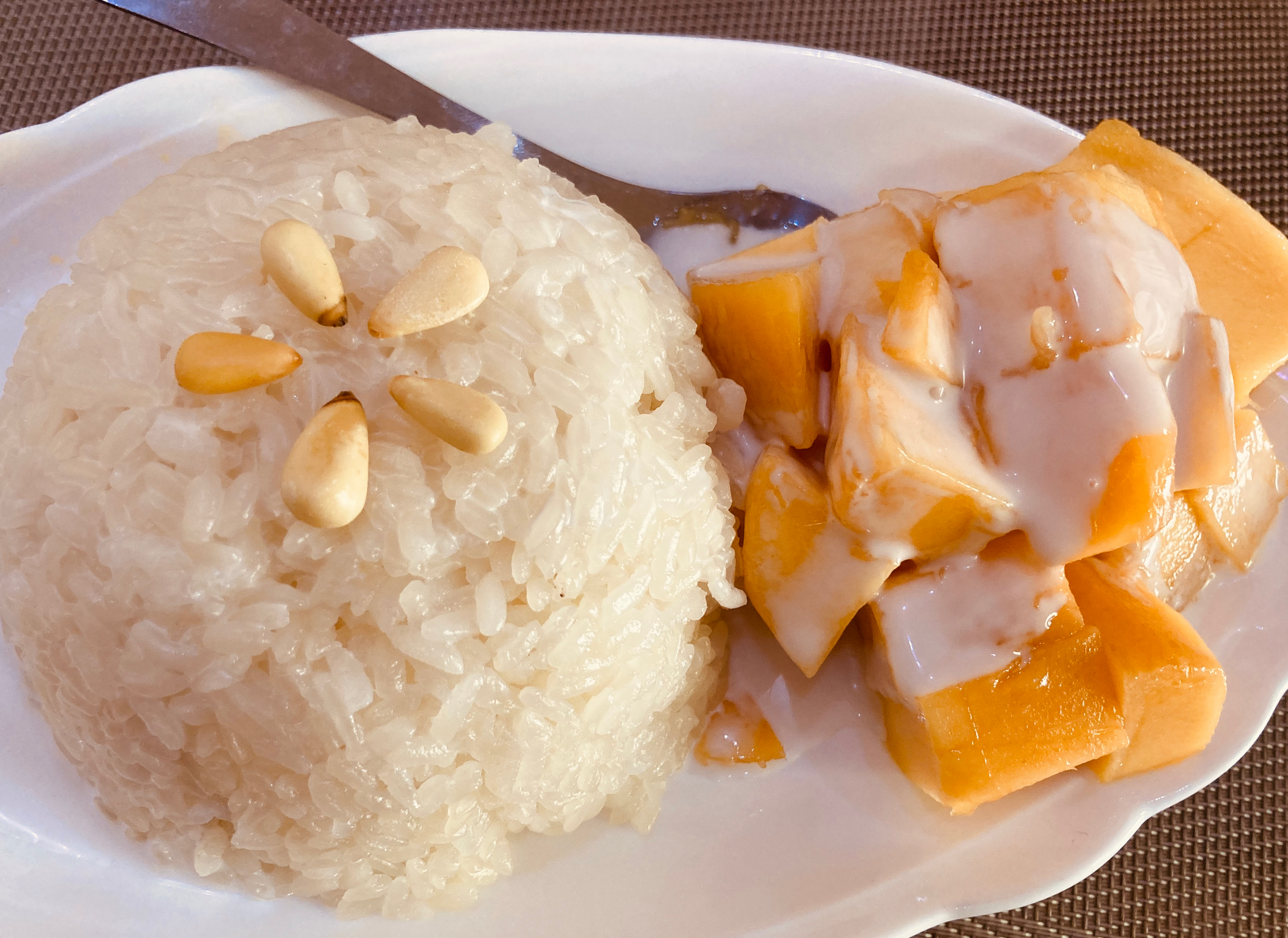 正宗，泰国芒果糯米饭！！！