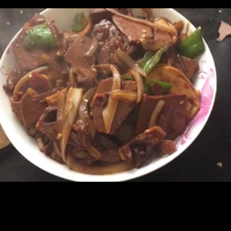 爆炒羊肝