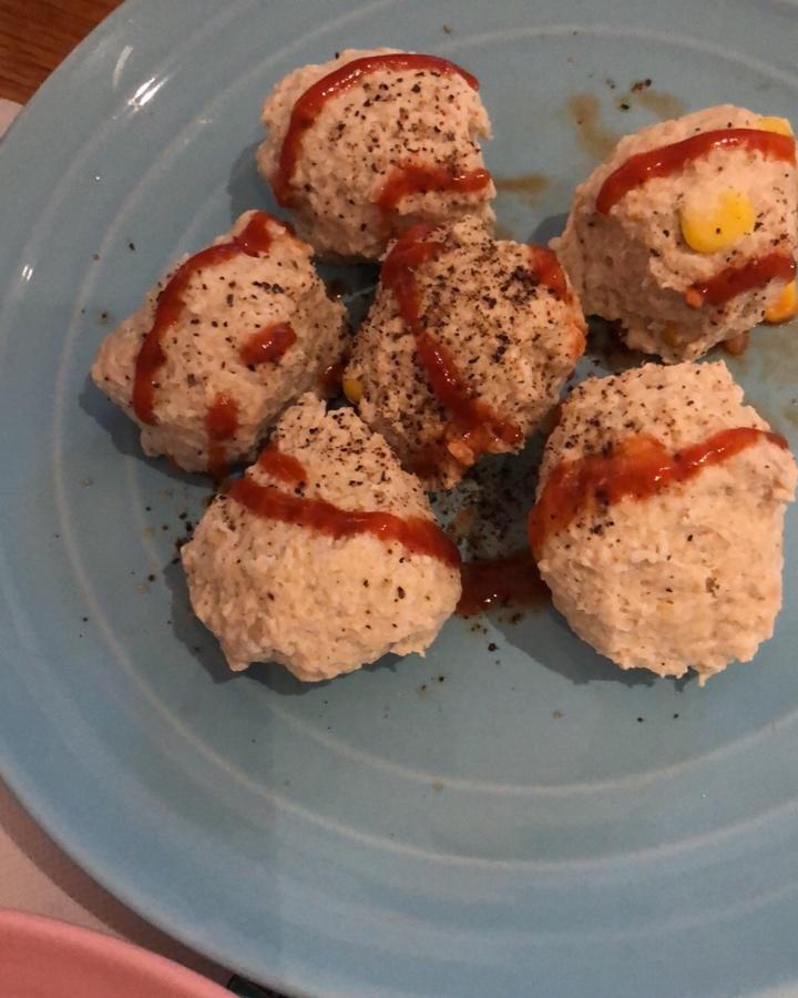 超嫩的山药鸡肉丸子