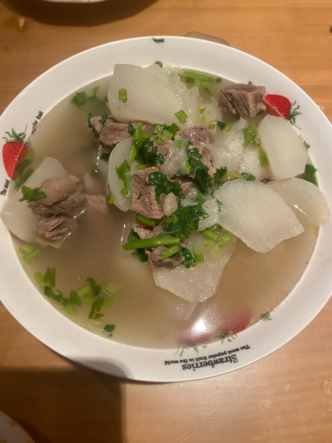 萝卜清炖牛肋条