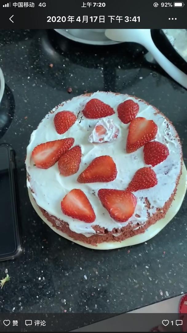 不会抹面也可以轻松搞定🎂红丝绒生日蛋糕