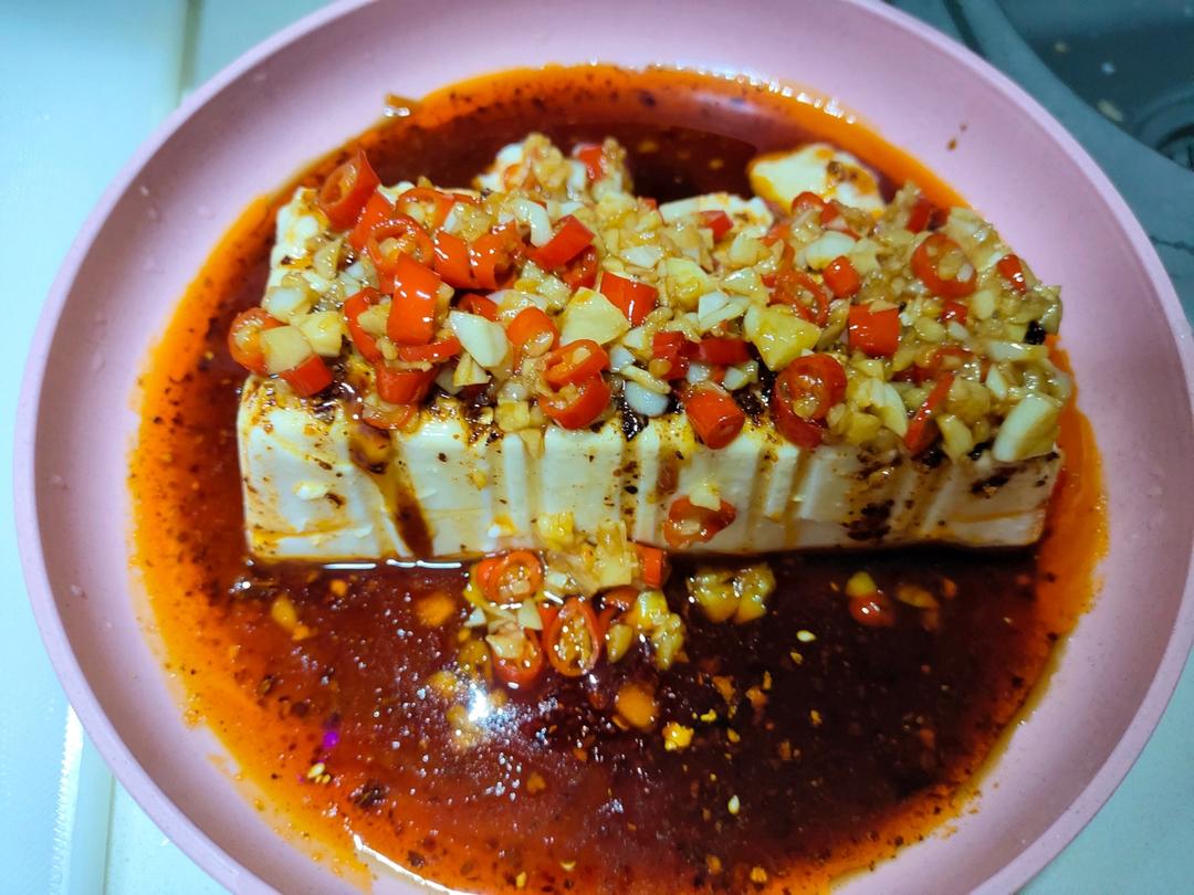 凉拌豆腐，爽口下饭超简单