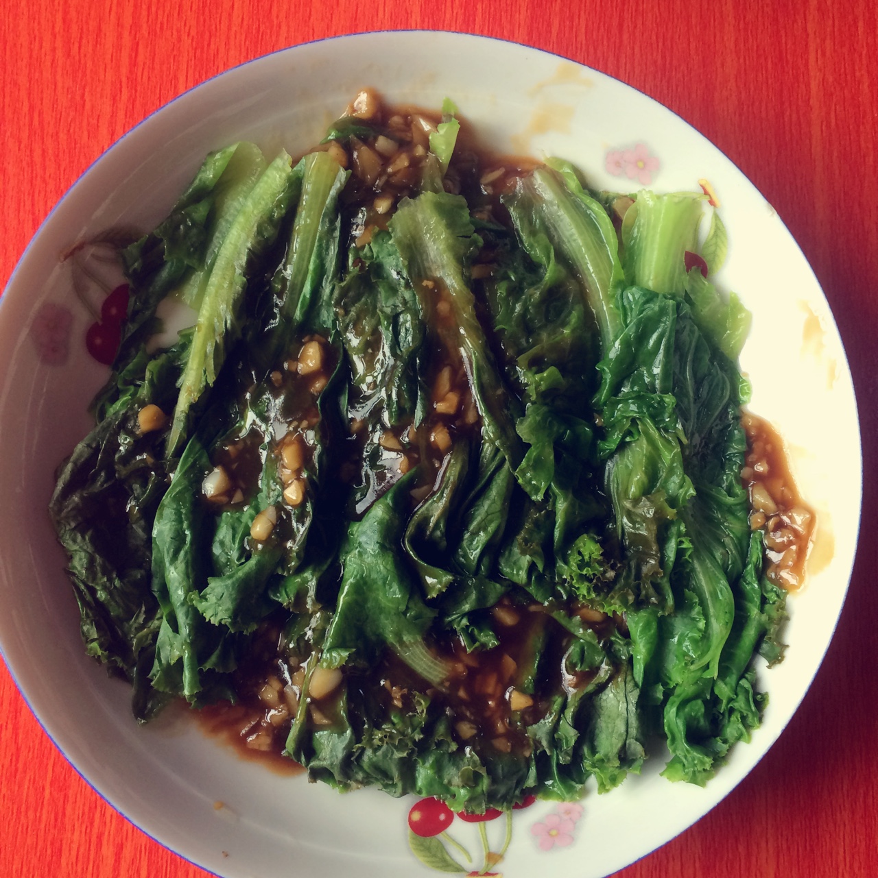 家常菜 蚝油生菜