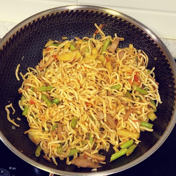 豆角焖面