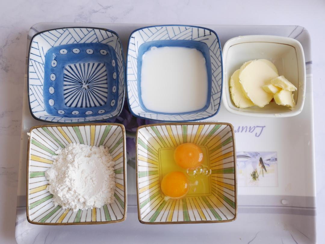 纯奶手撕吐司的做法 步骤1