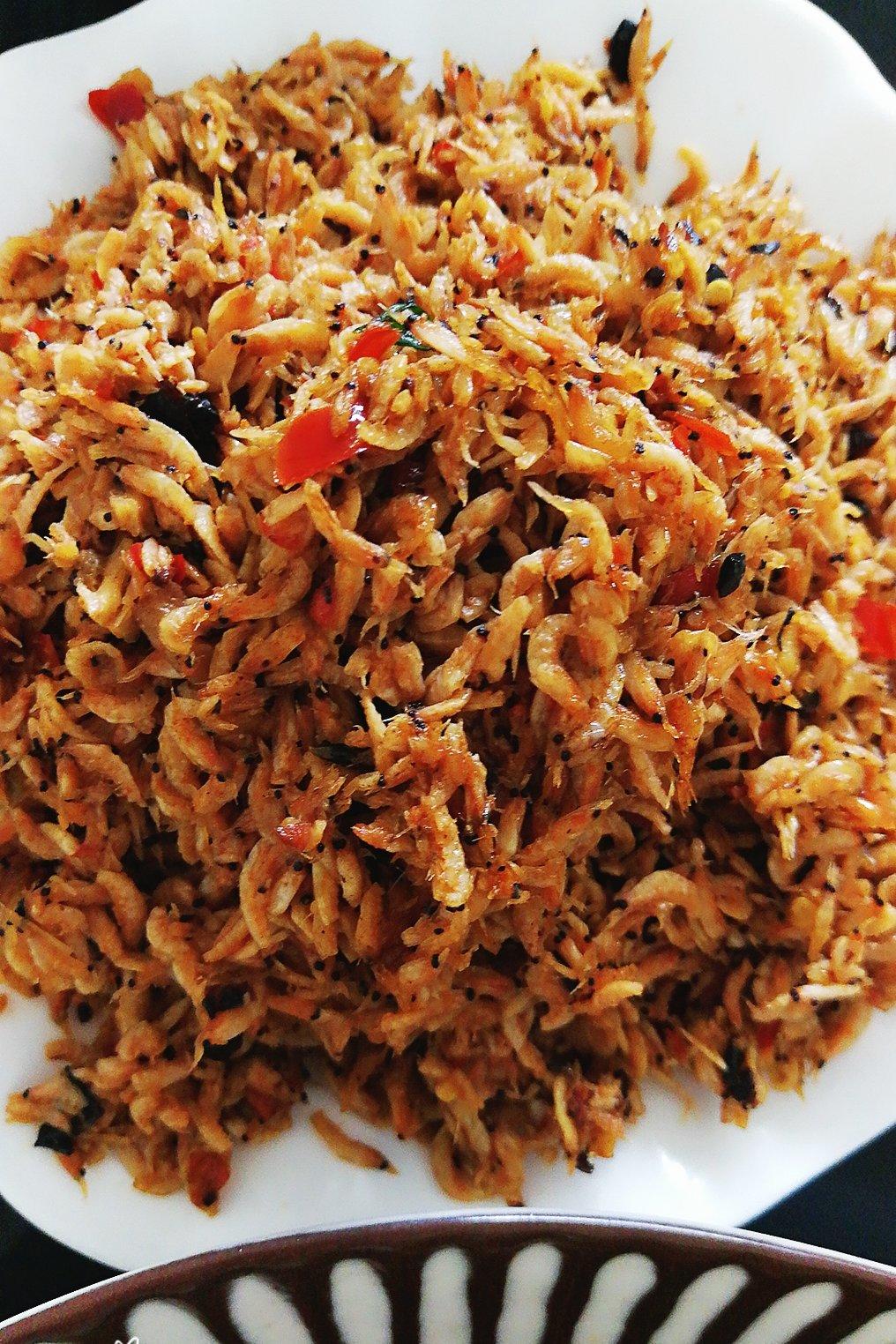 婳儿麻麻做的下饭小米虾