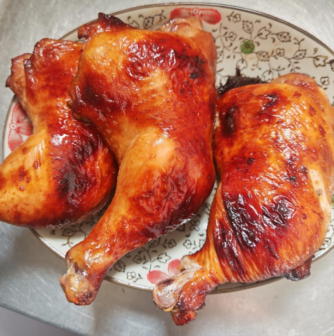 脆皮烤鸡腿
