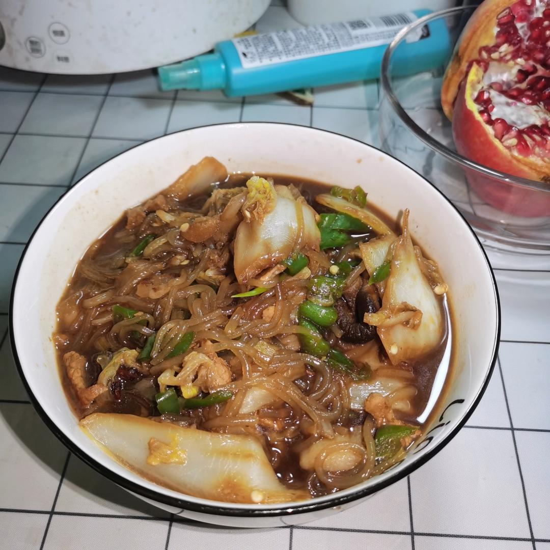 白菜炖粉条