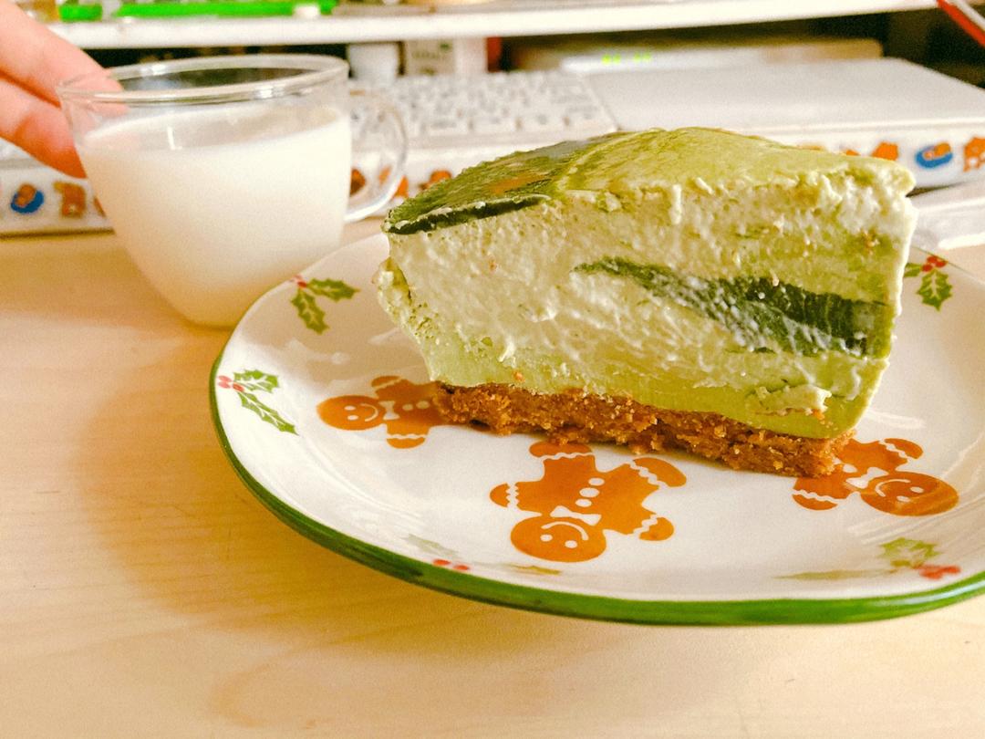 抹茶豆腐慕斯