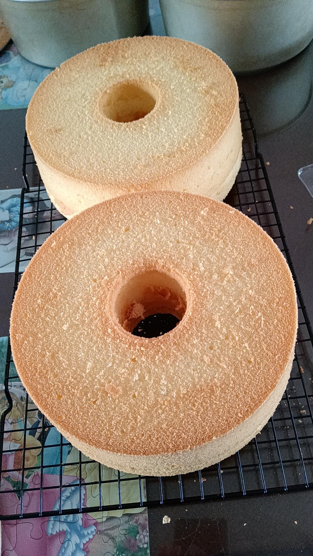 8寸戚风（北鼎食谱）