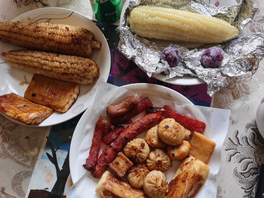 家庭烤箱烤玉米