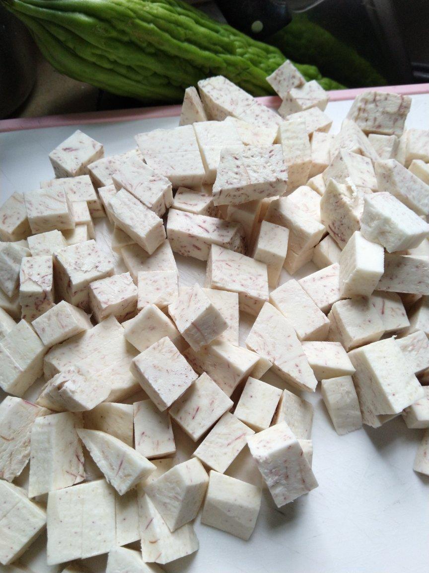 焖饭之芋头咸饭