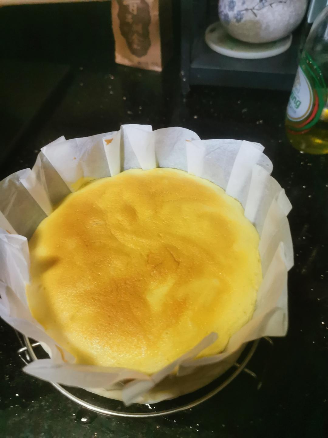 自制酸奶无油低卡伪芝士轻乳酪蛋糕