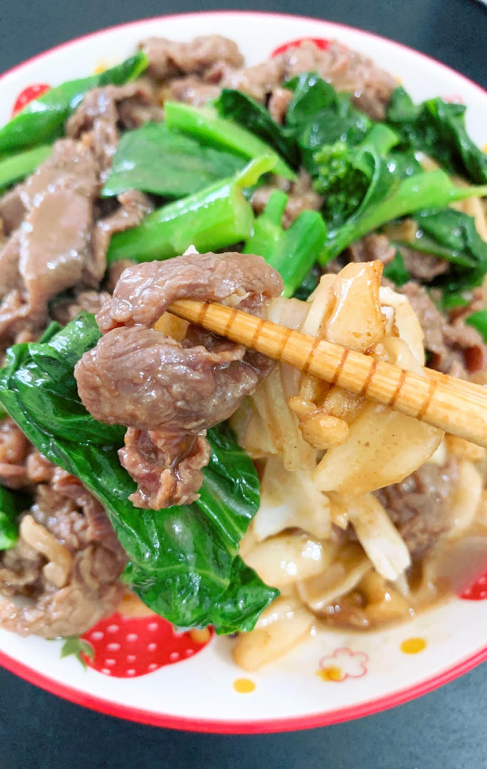 z芝芝做的潮汕牛肉炒粿条