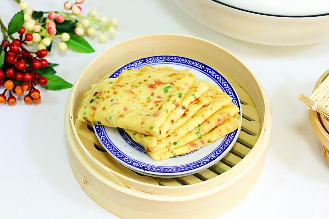 我的轻奢煮艺—胡萝卜鸡蛋煎饼的做法