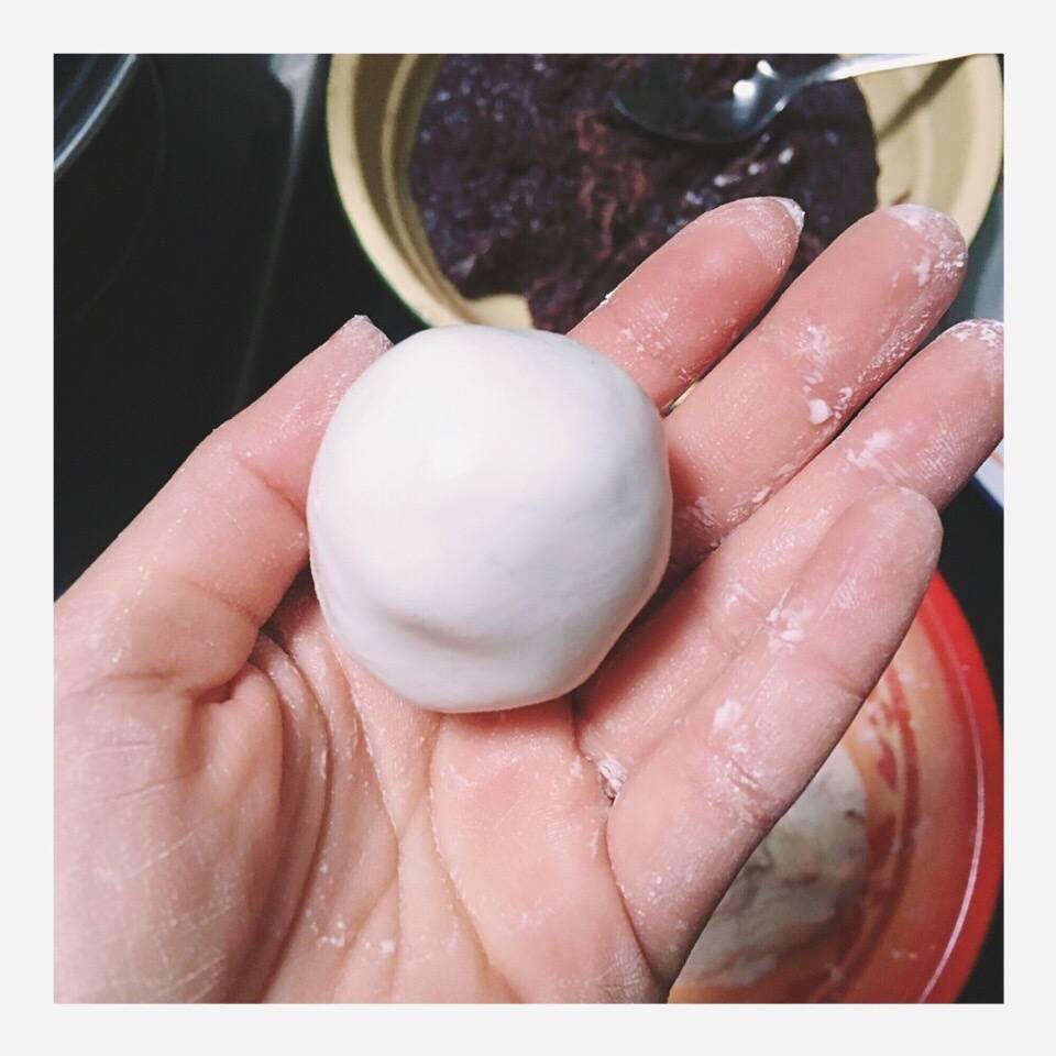 奶黄馅牛奶汤圆