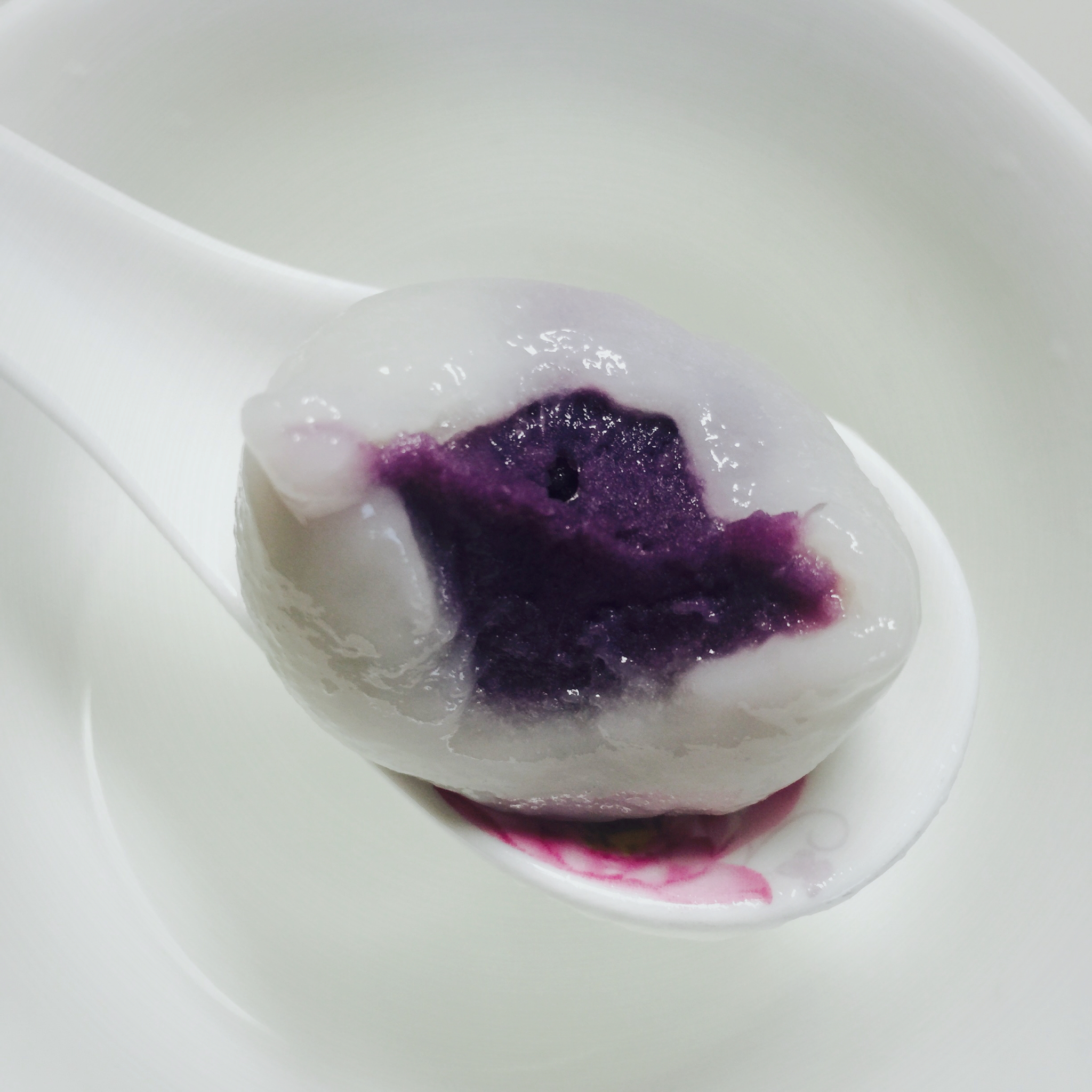 紫薯汤圆