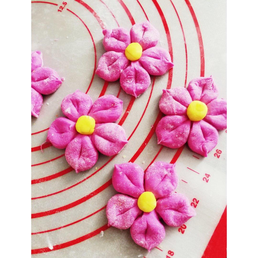 【原创】春天三月桃花馒头