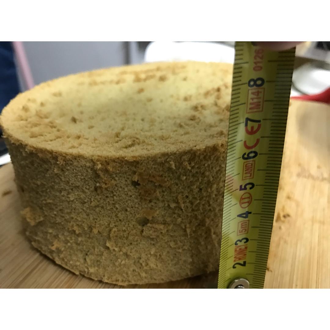6寸戚风蛋糕（2蛋）