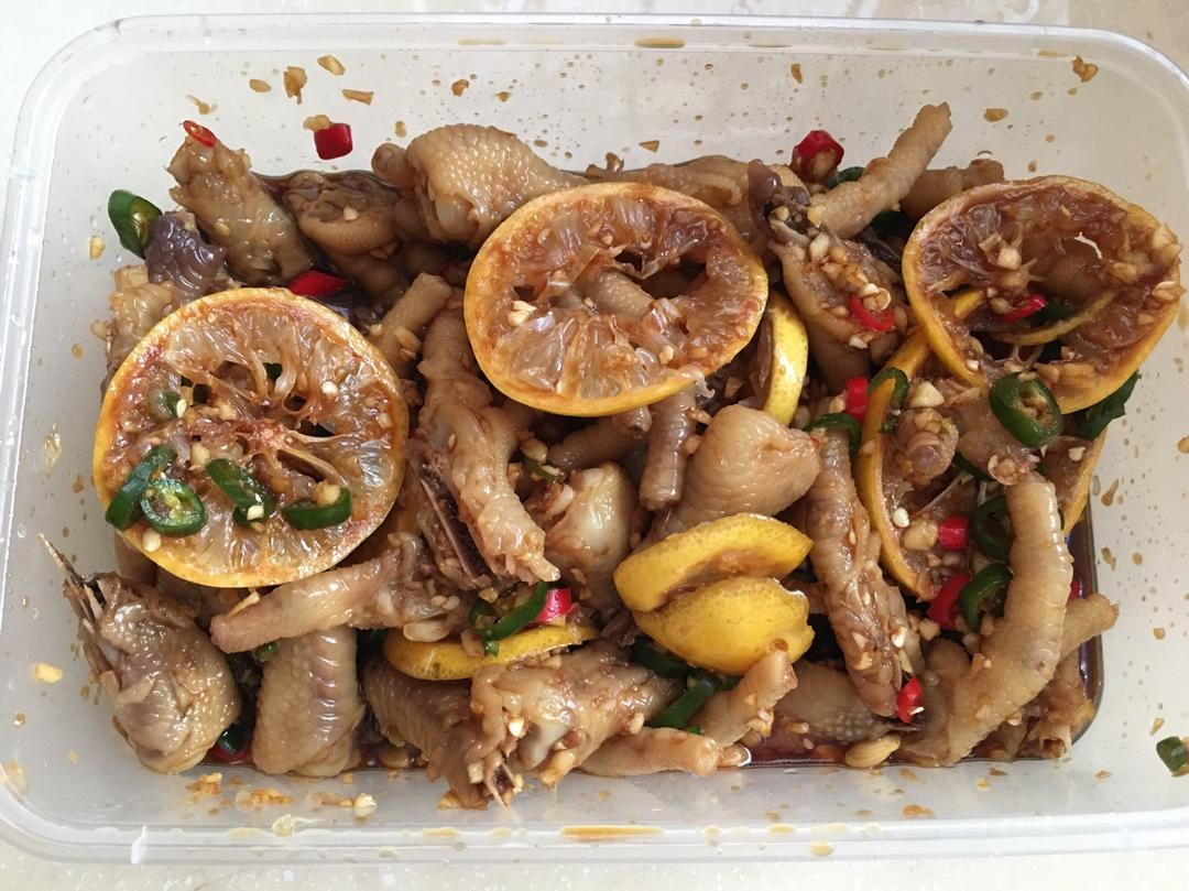 香辣蒜香凉拌爽脆鸡脚