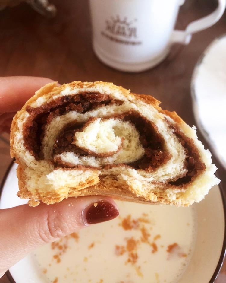 奶油蜜豆小吐司