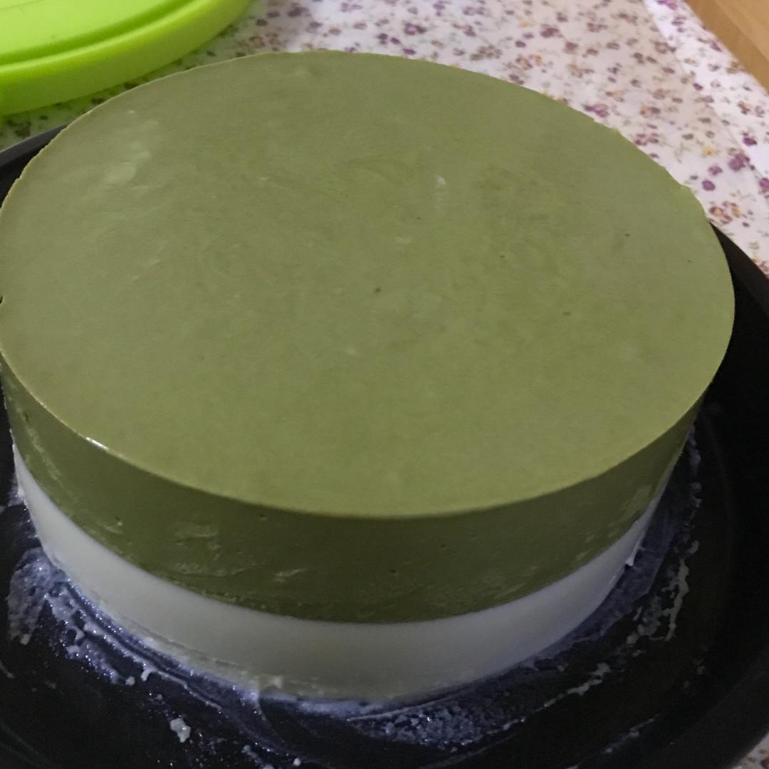 抹茶白巧克力慕斯