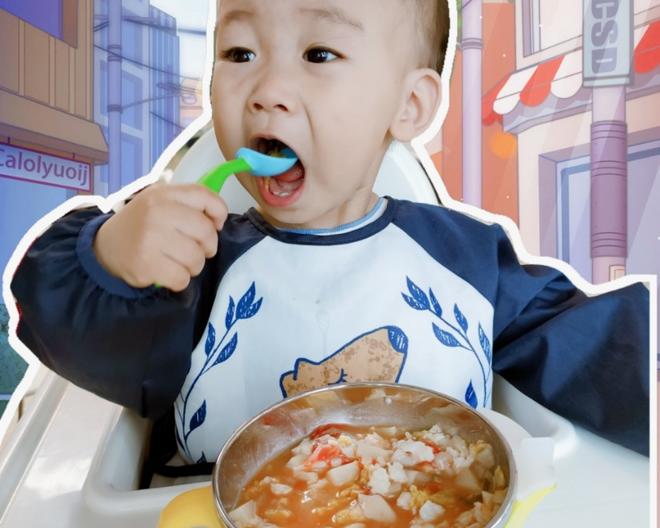 宝宝辅食:吃到停不下来的番茄鱼面片的做法
